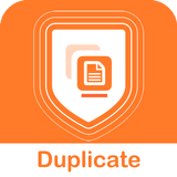 Eliminar archivos duplicados icono