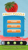 New Match 3 Fruits Puzzle Affiche