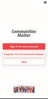Communities Matter पोस्टर