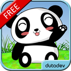 Panda Pet Live Wallpaper Free آئیکن