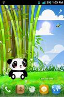 Panda Pet Live Wallpaper Free اسکرین شاٹ 1