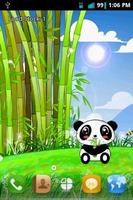 Panda Pet Live Wallpaper Free captura de pantalla 2