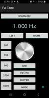 برنامه‌نما Pro Audio Tone Generator عکس از صفحه