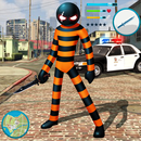 US Stickman Prisoner Rope Hero Gangster APK