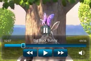Big Buck Bunny Movie App Ekran Görüntüsü 1