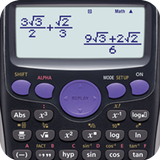 ikon Fx Calculator 350es 84+ kalkulator sin cos tan