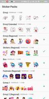 Ultimate Stickers for WhatsApp : WAStickerApps پوسٹر