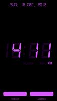 Digital Alarm Clock Lite capture d'écran 3