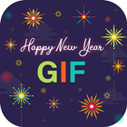 GIF of New year 2019 ikon