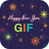 GIF of New year 2019 圖標