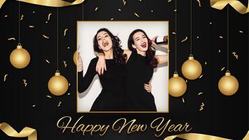 New Year 2019 Photo Frames poster