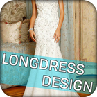 New Long Dress Design icône