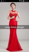 New Long Dress Design Affiche