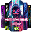 Masken-Hintergrundbild HD 4K