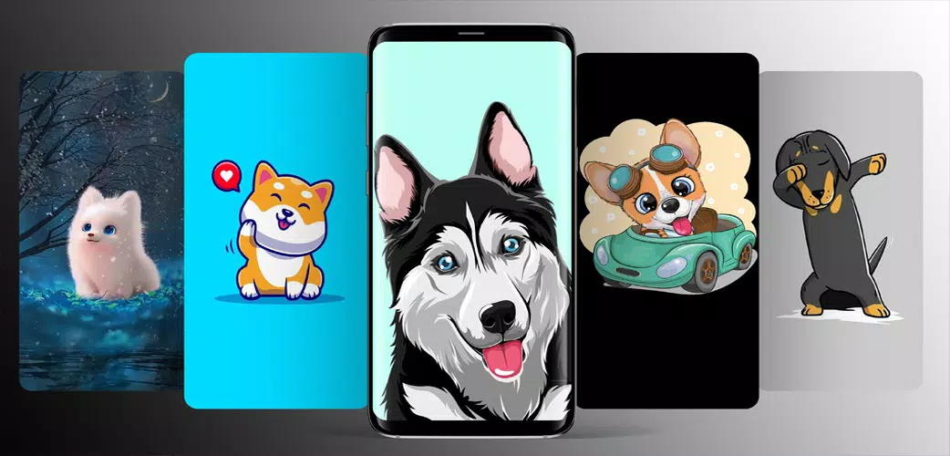  Cute Cartoon Dog Wallpaper APK para Android Descargar