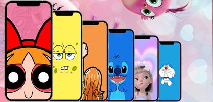 Wallpaper Kartun 4K poster