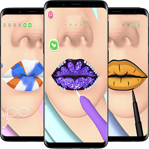 Lip Art : 3D Lips Art Wallpapers 4K