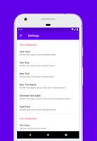 Material Checklist screenshot 2