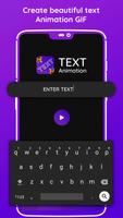 Text Animation GIF Maker پوسٹر