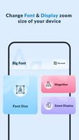 Bigger Mobile Fonts poster