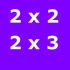 Multiplication table icon