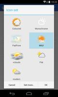 برنامه‌نما Chronus: MIUI Weather Icons عکس از صفحه