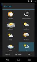 Chronus: TV Weather Icons Cartaz