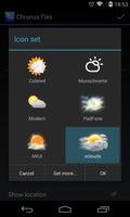 Chronus: VClouds Weather Icons скриншот 1