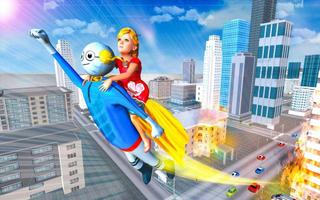 US Police Stickman Speed Hero Robot Rescue Mission Screenshot 3