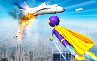 US Police Stickman Speed Hero Robot Rescue Mission Screenshot 2