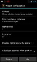 برنامه‌نما DW Contacts widget عکس از صفحه