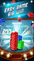 Baccarat !!!! Jeux gratuits hors ligne et en ligne Affiche