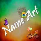 Name Art Photo Editing App アイコン
