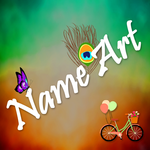 Name Art Photo Editing App icon