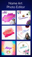 Name Art Photo Editing App ポスター