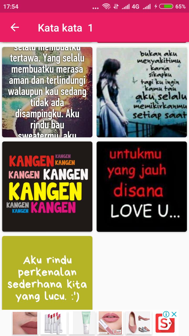 Kata Kangen Dan Rindu For Android Apk Download