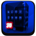 Xenon Blue Next Launcher Theme icon