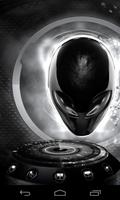 Dark Alien iconpack Next Theme الملصق