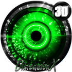 AlienGreen Next Launcher theme biểu tượng
