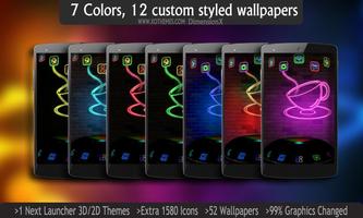 Xenon Glow Next Launcher Theme poster