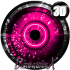Alien Pink Next Launcher theme icon