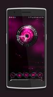 Alien Pink Next Launcher theme poster