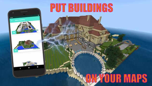 Best Building for Minecraft PE poster