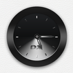 Black Clock Widget