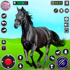 Real Jockey Horse Stunt Juego icono