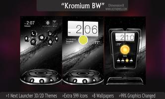 Kromium BW Poster