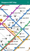 Singapore MRT and LRT Map (Offline) capture d'écran 1