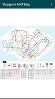 Singapore Train Map (Offline) Plakat