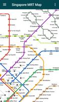 Singapore MRT and LRT Train Map (Offline) capture d'écran 1