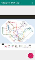 Singapore Train Map (Offline) Cartaz
